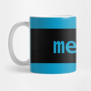 Minimal Merch Typography Mug